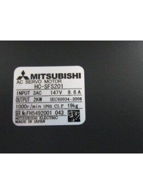 特价三菱伺服电机HC-SFS81/121/201/301