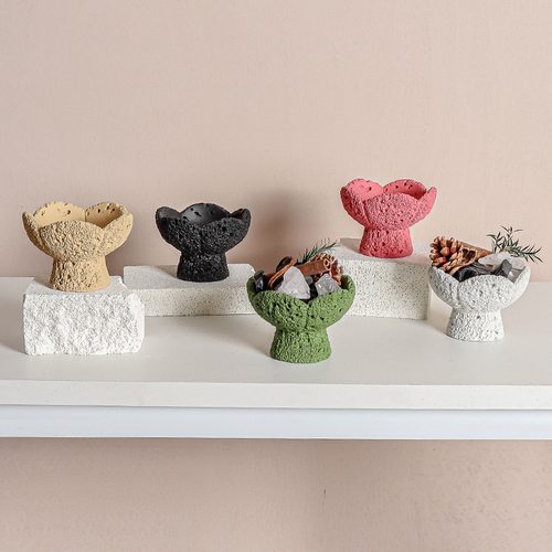 蒜头杯花边杯波浪款水晶扩香石