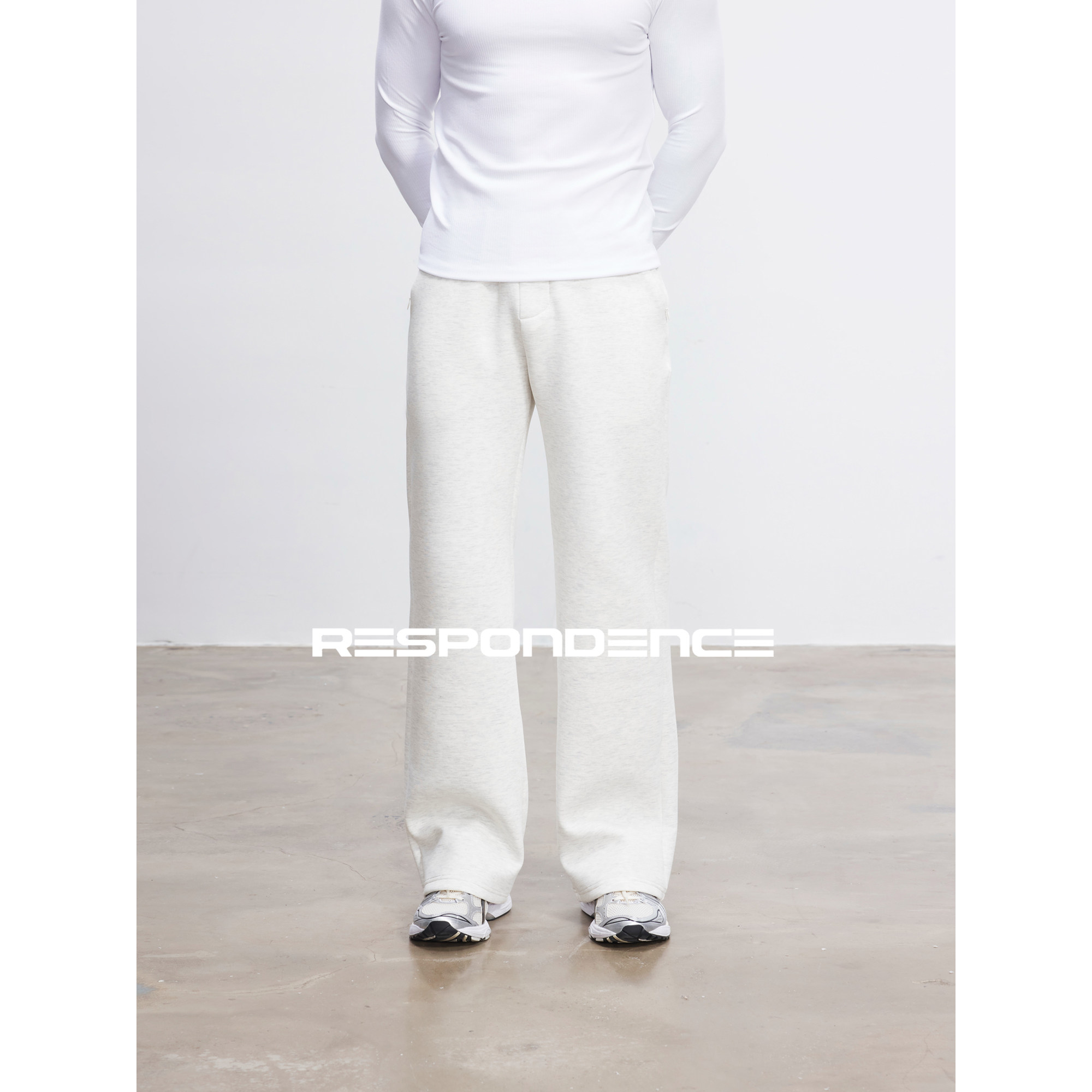 RESPONDENCE 口袋拉链休闲运动卫裤男款加厚直筒裤冬季健身加绒裤,男装,卫裤,淘宝优惠券,粉丝福利购,淘宝优惠卷