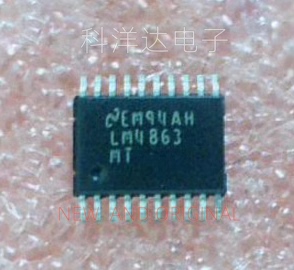 LM4863MTX/NOPB   LM4863MT  TSSOP20  音频放大器芯片 量大价优