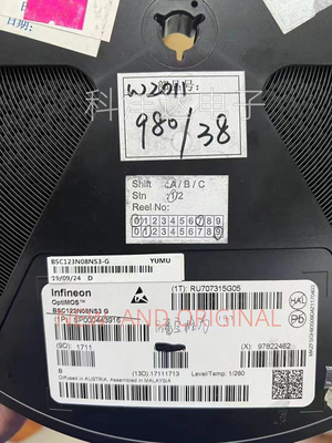 BSC123N08NS3G  BSC123N08NS3 G 丝印123N08NS 封装TSDSON-8 全新