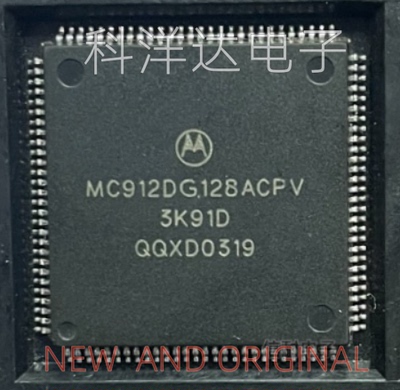MC912DG128ACPV  3K91D LQFP112 汽车发动机电脑板CPU芯片 全新