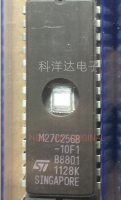 M27C256B-10F1 CDIP28  带窗口 陶瓷存储器 BOM配单一站式采购