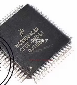 MC9S08AC32CFUE TQFP64汽车单片机微控制器ic芯片 全新 量大价优