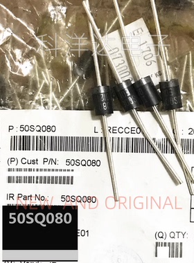 50SQ080 VS-50SQ080 VS-50SQ080-M3 5A/80V直插DO204肖特基二极管