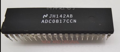 ADC0817CCN 直插DIP40 16通道多路复用8位A/D转换器 量大价优全新