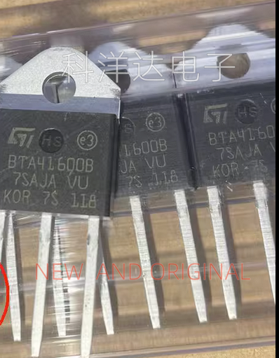 BTA41-600BRG BTA41600B  TO-3P  进口ST 三端双向可控硅40A 600V