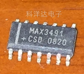 MAX3491CSD MAX3491CSD+T SOP14 线路收发器接口 量大价优 全新