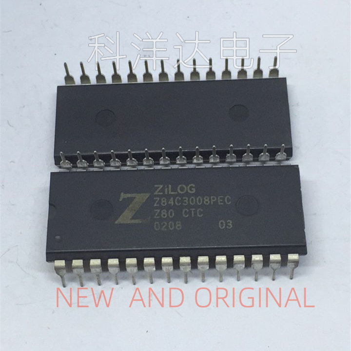 Z84C3008PEC Z80CTC串行控制器计数器定时器 直插DIP28 量大价优