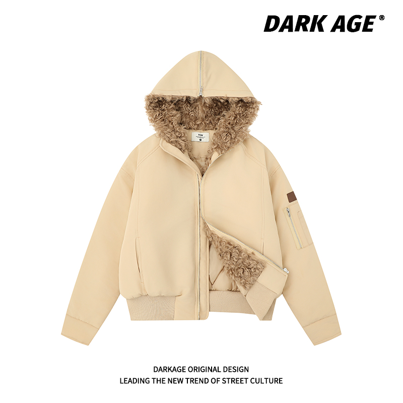 DARKAGE原创冬季保暖加厚棉服