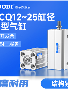气缸ACQJ ACQD亚德客型ACQ12X10X20X25X30X40X60X70X75X80X90-SB