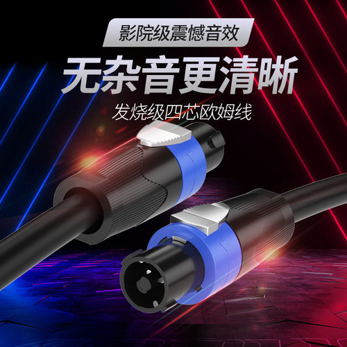发烧级功放音响音频线欧姆头室外