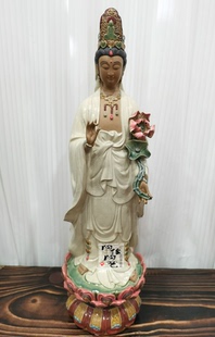 陶瓷工艺品 石湾公仔 慈航观音菩萨