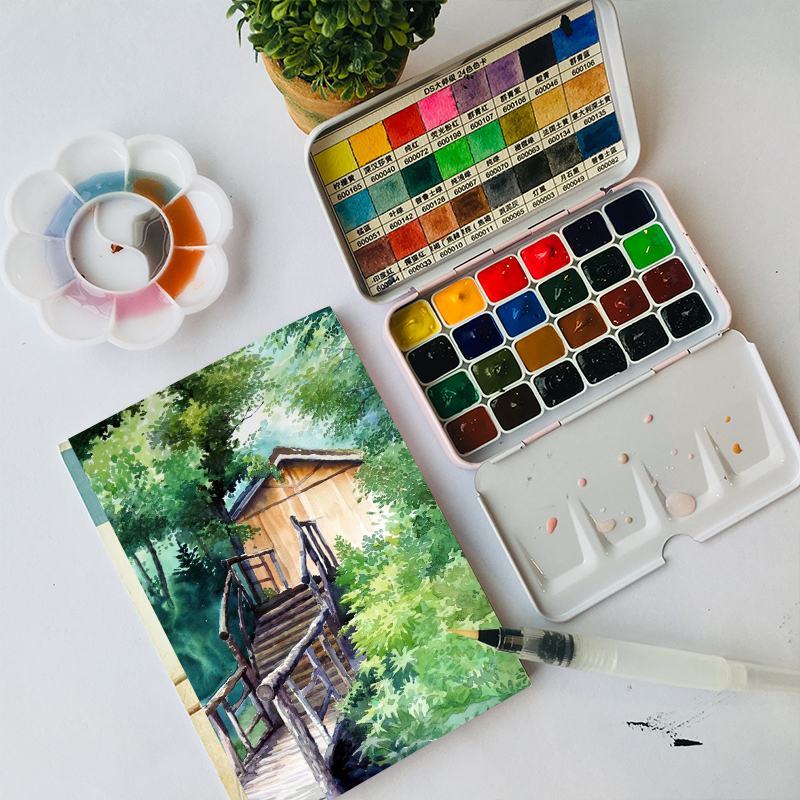 丹尼尔史密斯ds水彩分装颜料珠光