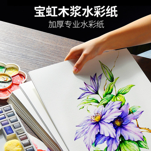 保定宝虹木浆水彩纸300ga2a3a4a5