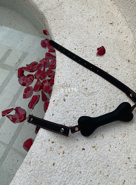 小狗日记 墙推！！超可狗骨头口塞球 tiao教k9另类玩具口情q男女