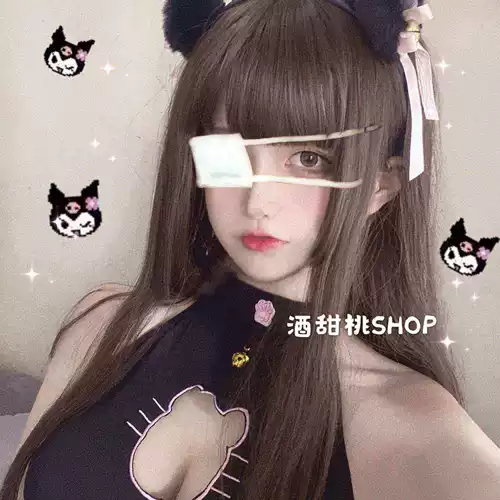 Jiu Sweet Peach Shop японский кот кошачий хвост кроличьи девочка Lang's Fun Prive Girl Photo Photo Undwear