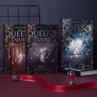 暗夜精灵夜光复古精装手帐本文艺青年烫金少女古典全彩插画笔记本