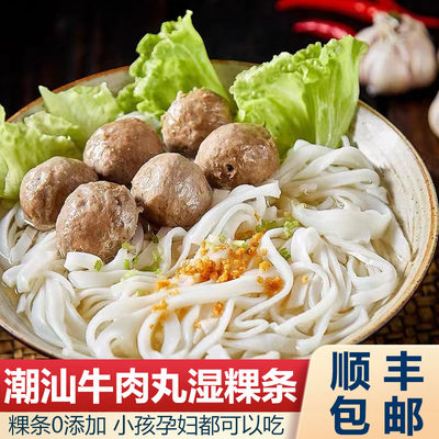 莹福坊汕头粿条河粉加热即食