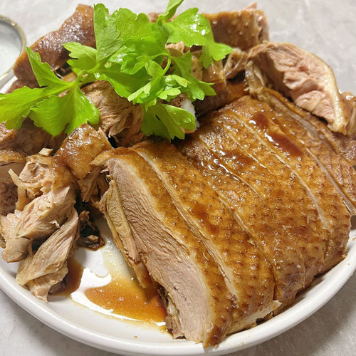 正宗潮汕特产卤狮头鹅肉