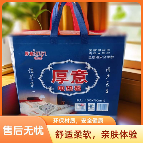 耐用电毯厚意电热毯单双人加大号