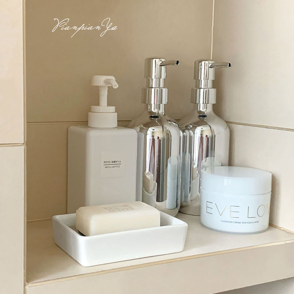 日式肥皂盒陶瓷家用沥水皂盒