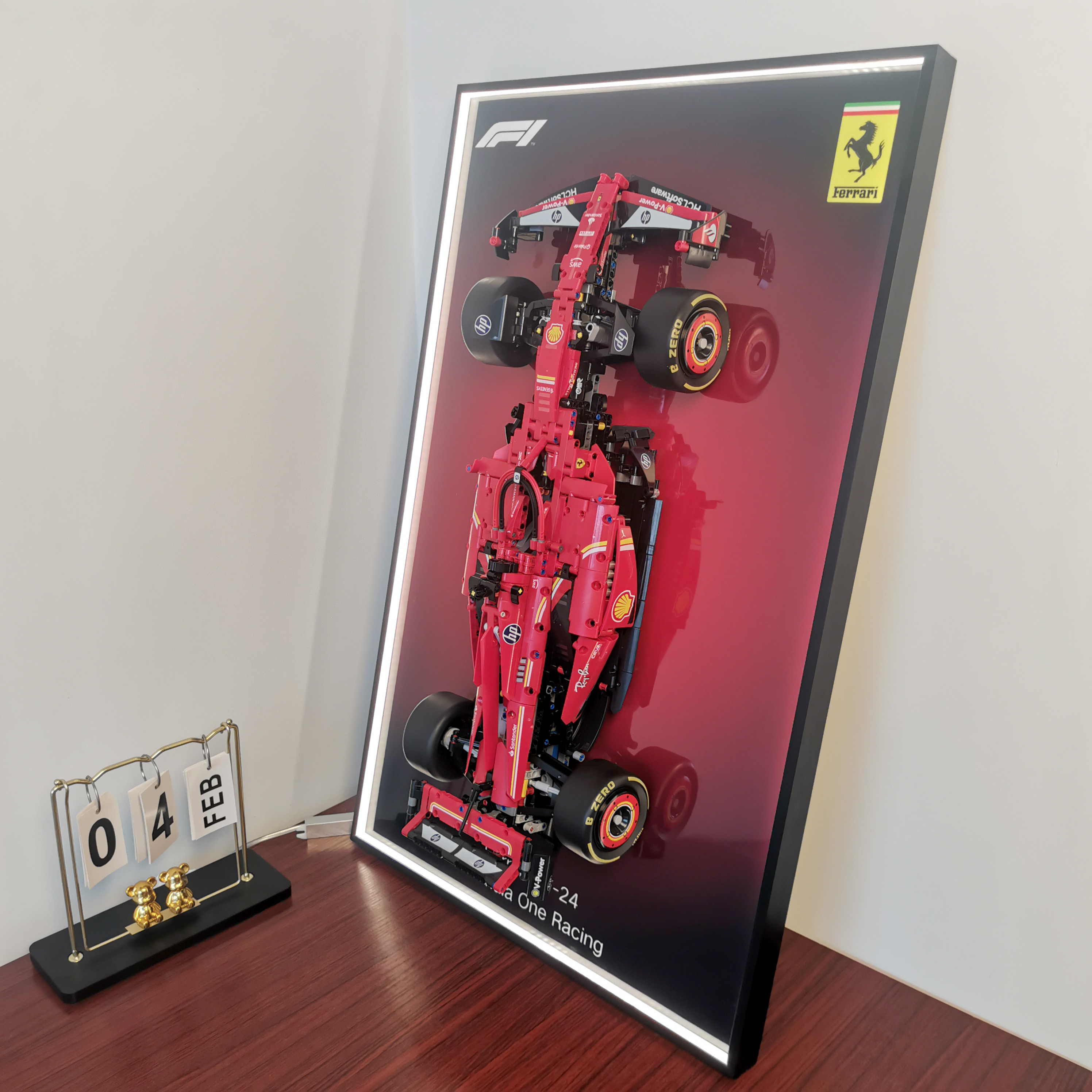 F1积木挂墙相框铝合金外框展示框