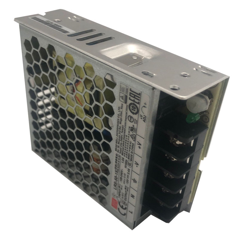 全新台湾明纬开关电源LRS-50-15 51W 15V3.4A 电源15V开关电源