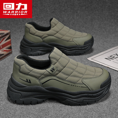 回力一脚蹬男鞋秋冬季运动休闲鞋