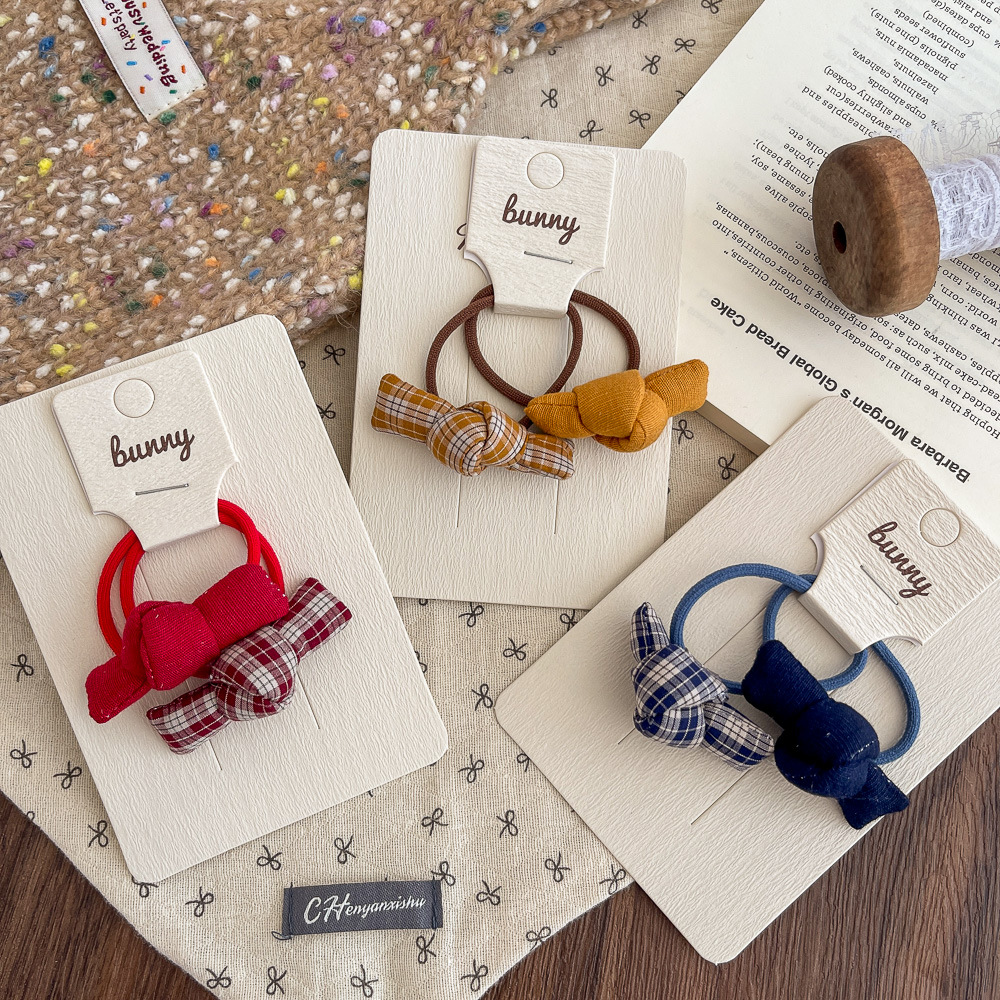 拉夏莉亚蝴蝶结儿童发圈