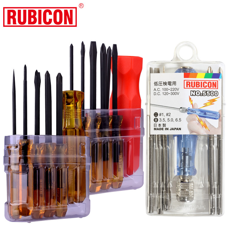 로빈 후드의 새로운 미터법 전기 테스트 전기 드라이버 미니 조합 세트 십자형 드라이버 드라이버