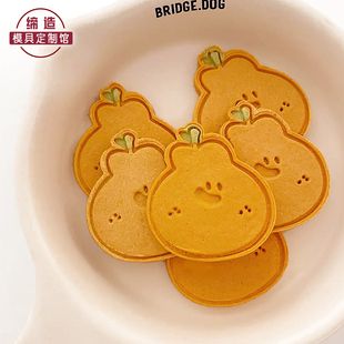 ins韩式卡通饼干模具迷你花生板栗玉米柠檬曲奇按压式立体烘焙磨