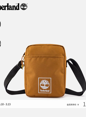 Timberland添柏岚官方中性4L斜挎包秋冬新款户外休闲旅行|A6MP5