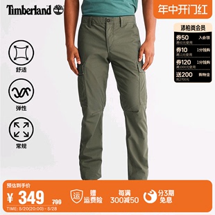 Timberland添柏岚官方男装长裤工装裤春夏户外休闲舒适直筒|A2CZH