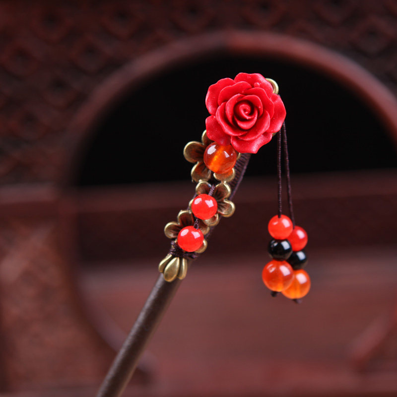 凤仪（饰品）中式头饰发簪古典中国风饰品宫廷民族风发饰盘发簪子,饰品/流行首饰/时尚饰品新,发饰,淘宝优惠券,粉丝福利购,淘宝优惠卷