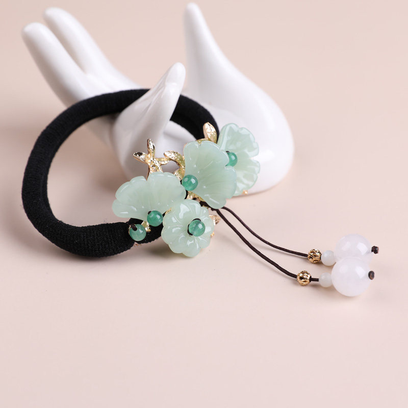 凤仪（饰品）古风发圈小清新发绳仙气成人森女系马尾皮筋头绳发饰