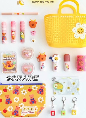 新年限定colorgram联名wiggle wiggle哑光水光唇釉腮红套装眼影