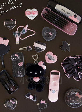韩国Fillimilli限定联名芭蕾舞鞋天使恶魔hellokitty化妆刷 粉扑