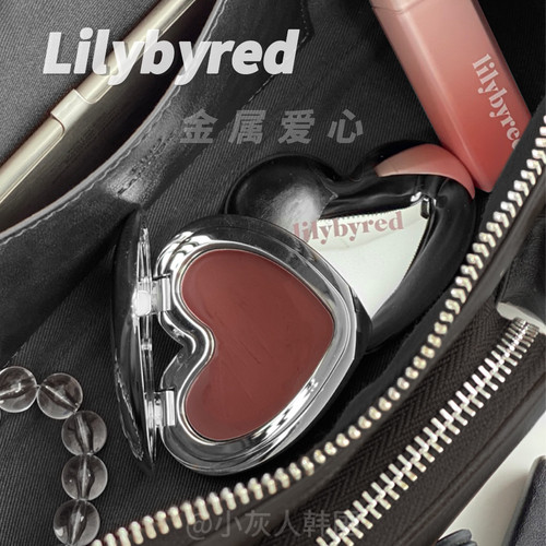 lilybyred▼8月新 爱心镜面哑光腮红膏 love beam cheek mousse