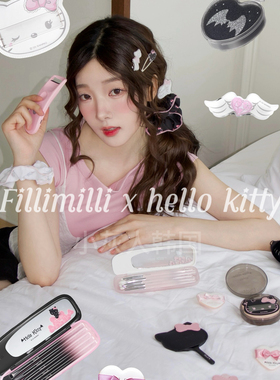 7月新▼韩国fillimilli限 x hello kitty联名化妆刷天使恶魔挂件
