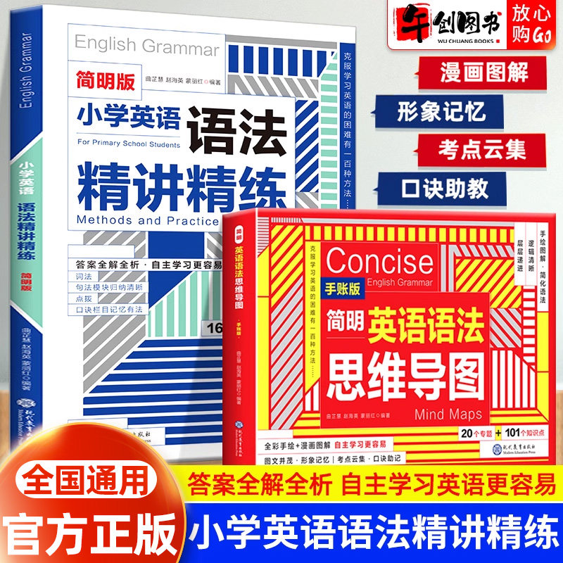 英语语法精讲精炼思维导图手账版