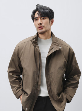 户外休闲百搭棉服外套男