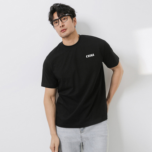 学生休闲运动宽松潮流t恤短裤 MXKM夏季 大码 男套装 两件套 冰丝短袖