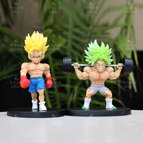雕像七龙珠肌肉健身GK模型摆件