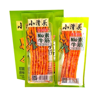 小滑头素牛筋36g麻辣条甜辣味休闲零食面筋小包装 素食