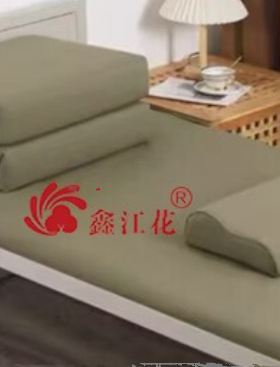 武汉三五零六厂生产纯棉君绿土黄色床上用品全套多件套被子热熔被