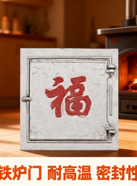 铸铁家用土炕柴火灶老式锅台门土灶台专用灶门炉门柴火灶厨房用具