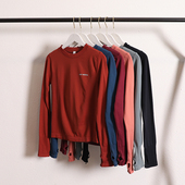 长款 吸汗透气外穿长袖 打底衣秋冬 速干跑步长袖 运动健身上衣女修身