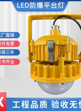 BPC8767防爆平台灯防腐防眩泛光平台灯30W50W石油化工楼梯护栏灯