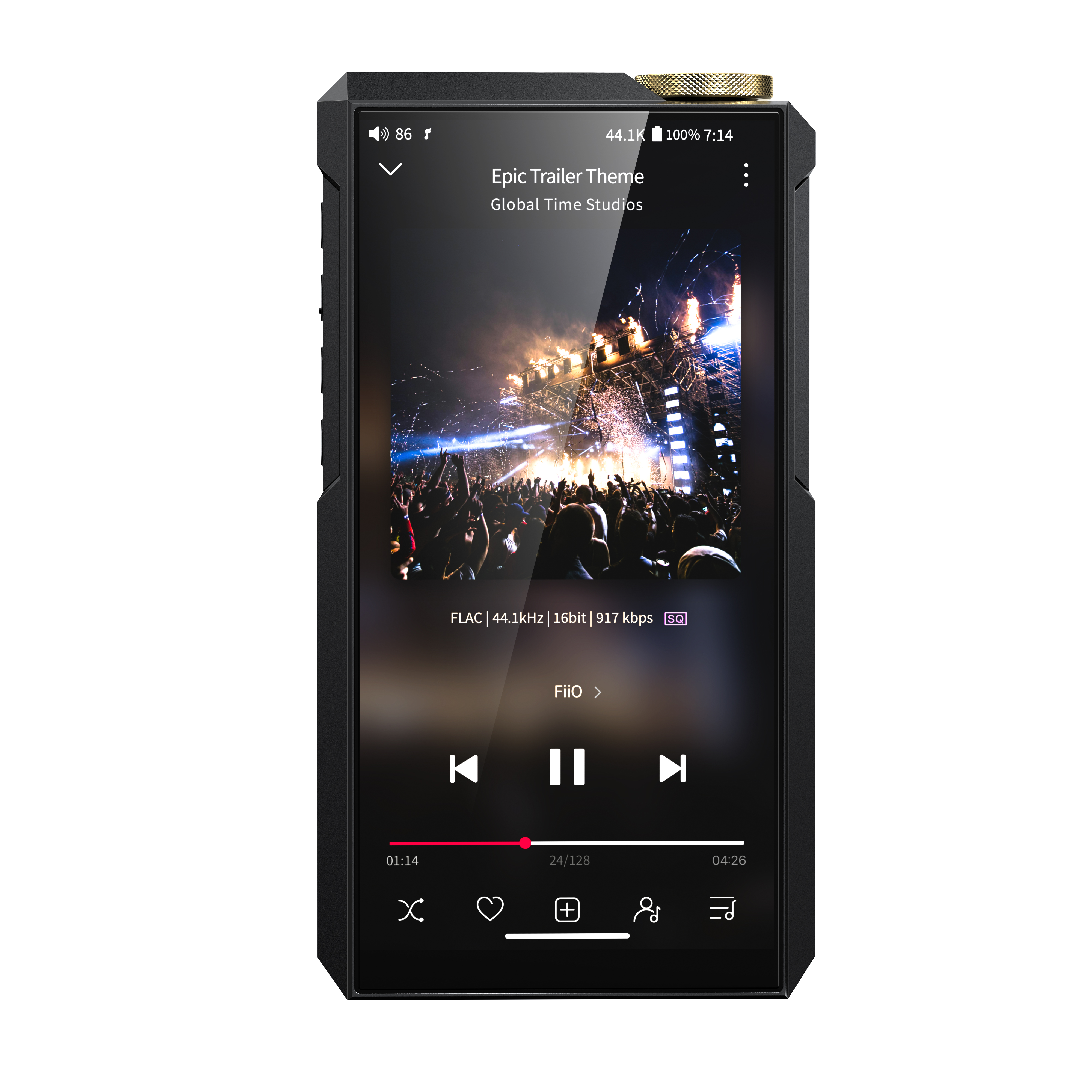 FiiO/飞傲 M27便携台机高清无损DSD安卓音乐播放器蓝牙解码耳放